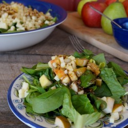 Grocery Budgeting Tips, Part 1: From the Kitchen of Elizabeth Weaver Elizabeth's-Local-Apple-Pear-Salad