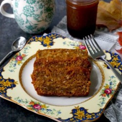 Turning into a Pumpkin: Pumpkin-Spice Maple Latte Syrup & Pumpkin Apple Bread Pumpkin bread and lattee syrup(1)