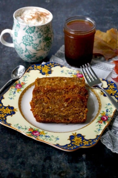 Pumpkin bread and lattee syrup(1)