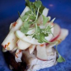 Braised Cured Pork Belly & Apple Kimchi with Amani’s BYOB AmanisBYOBWeaversOrchard364