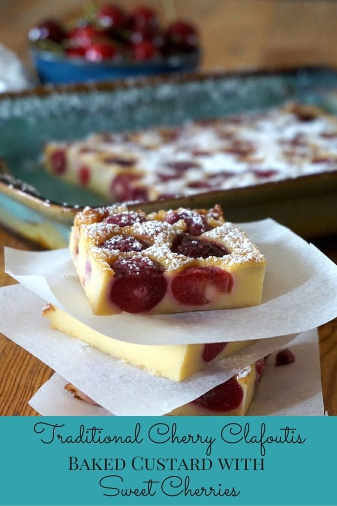 Traditional Cherry Clafoutis