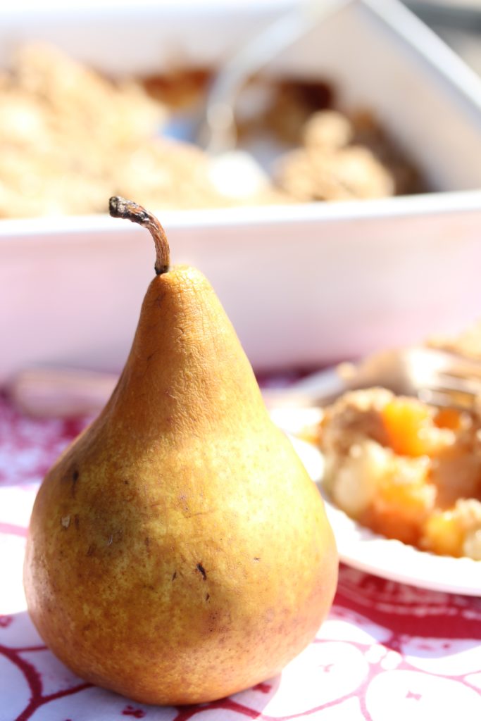 pear cobbler