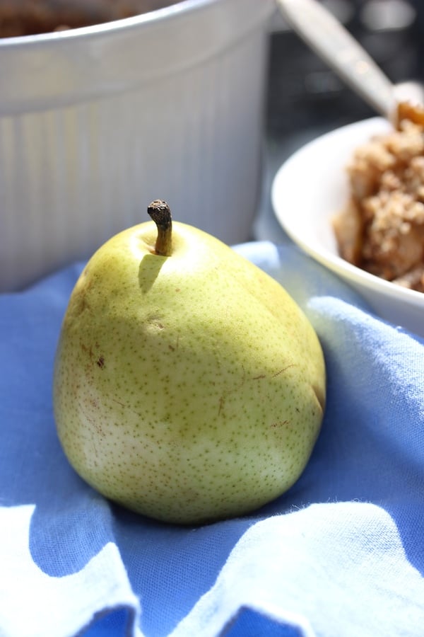 pear crumble