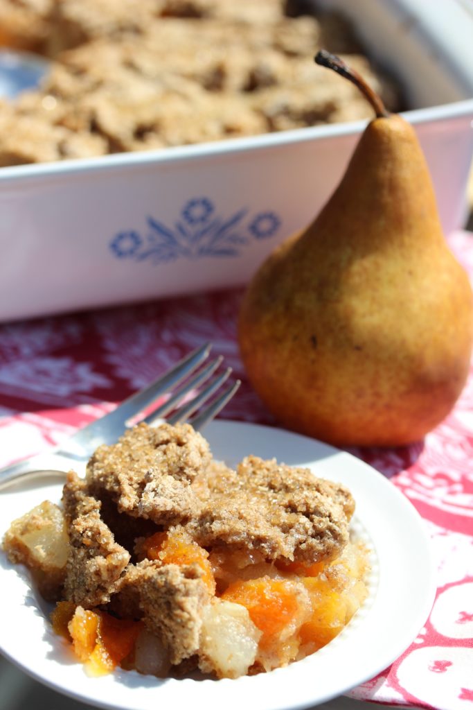 pear cobbler