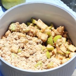 pear crumble