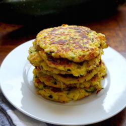 Zucchini “Boxties” (or Fritters, or Pancakes) Zucchini-Fritters-Smaller