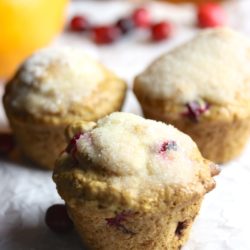 Vegan Cranberry Orange Muffins Vegan Cranberry Orange Muffins