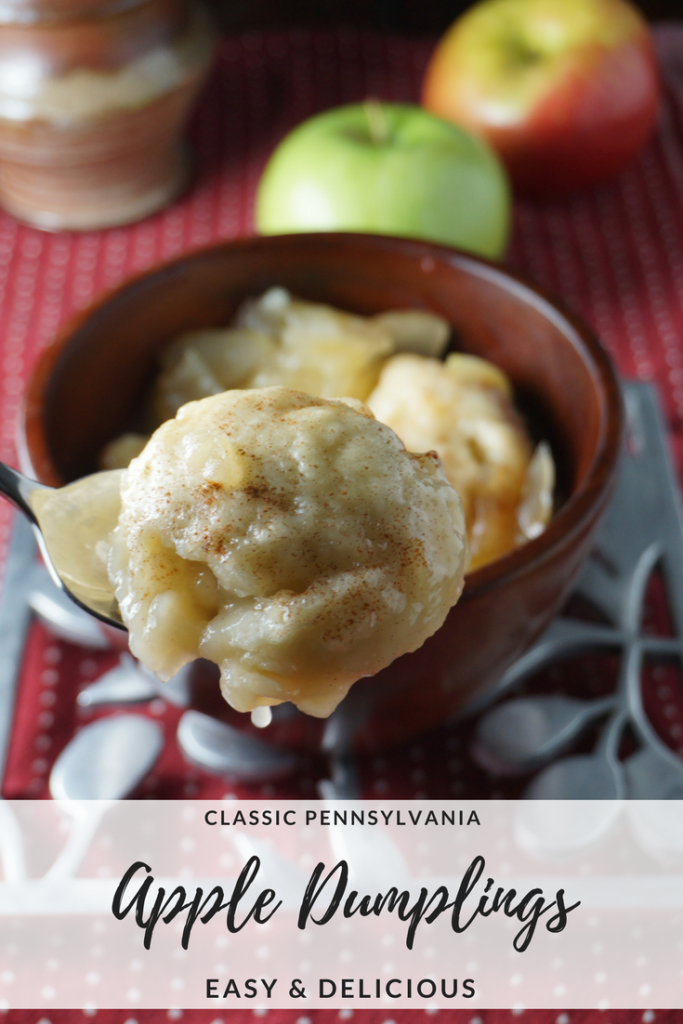 We tested out a classic Pennsylvania recipe from 1915. The verdict? Easy and delicious. #AppleDumplings #AppleDessert #PADutch #PennsylvaniaRecipes #Apples #Desserts