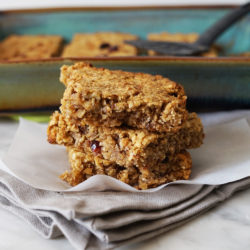 Gluten-Free Apple Cranberry Flapjacks (Oat Bars) Gluten-Free-Oat-Bars-Flapjacks 2