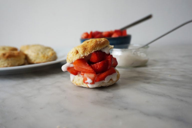 Dairy Free Strawberry Shortcake