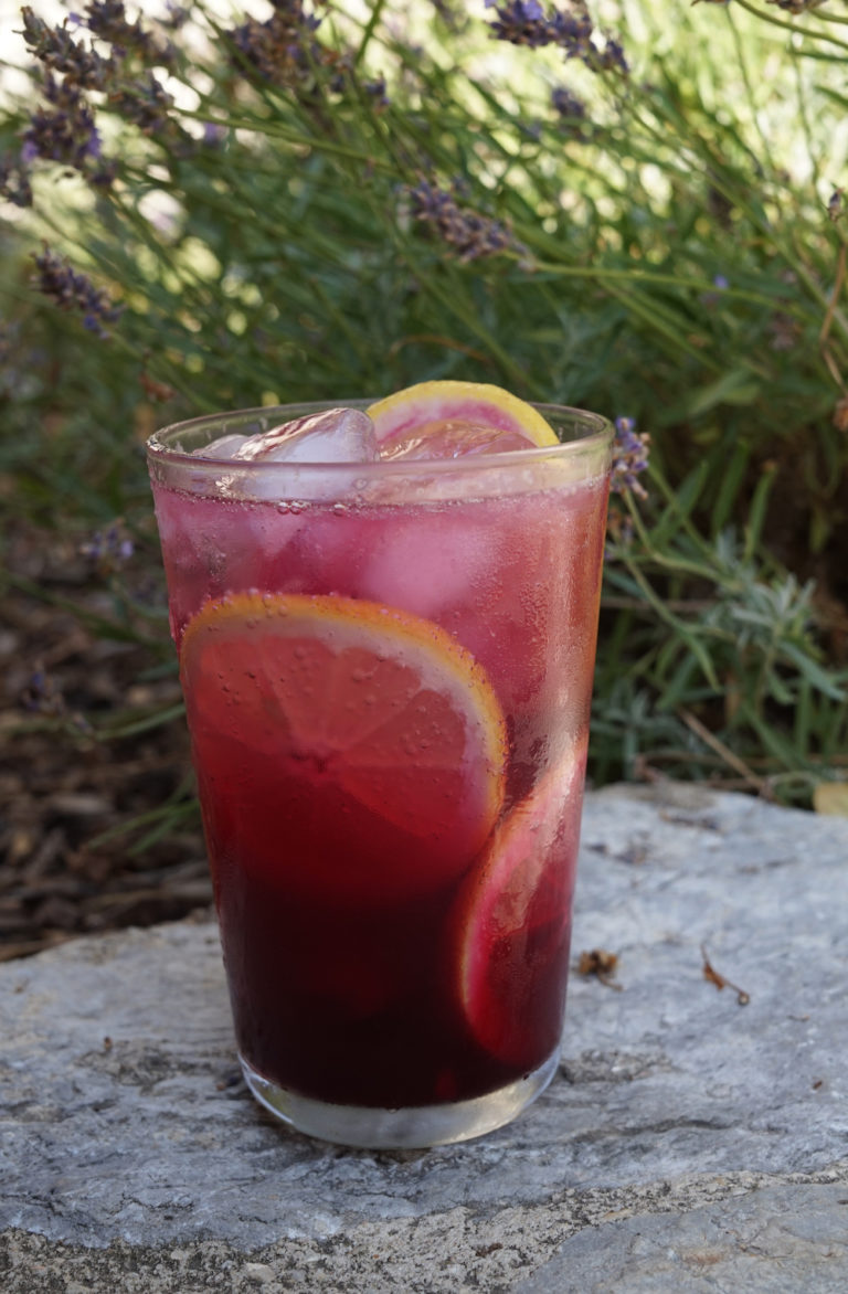 Lavender Blueberry Lemonade