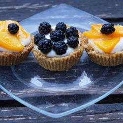 Blackberry Peach Tarts