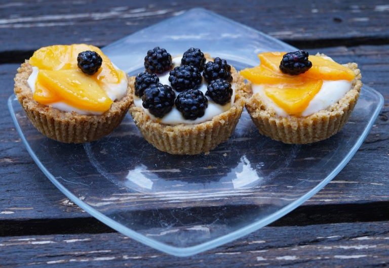 Blackberry Peach Tarts