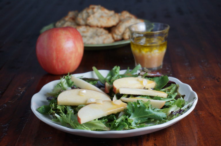 Honeycrisp apple salad dressing