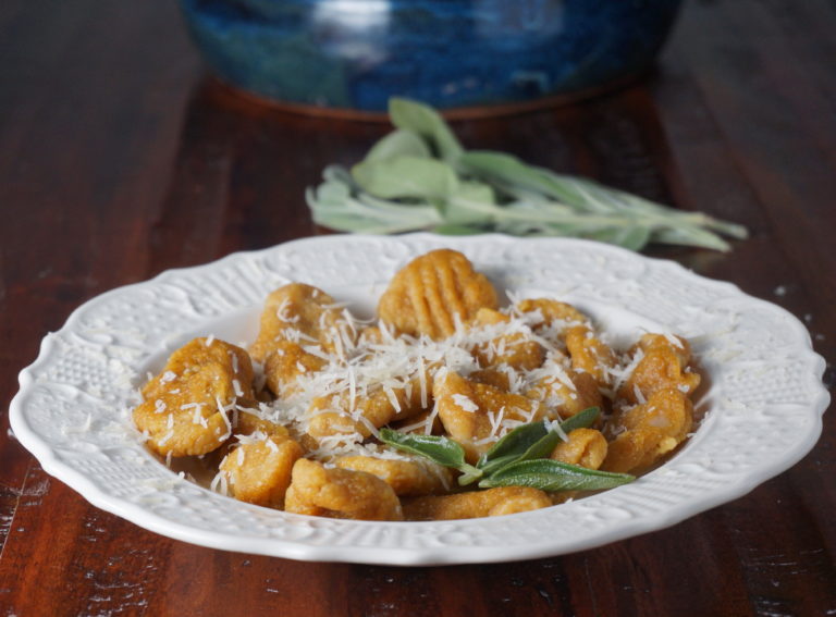 Bowl of Pumpkin Gnocchi