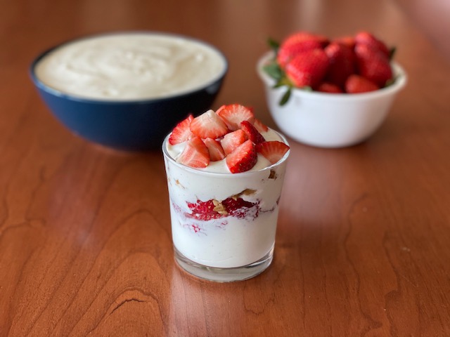 Homemade yogurt from the InstantPot