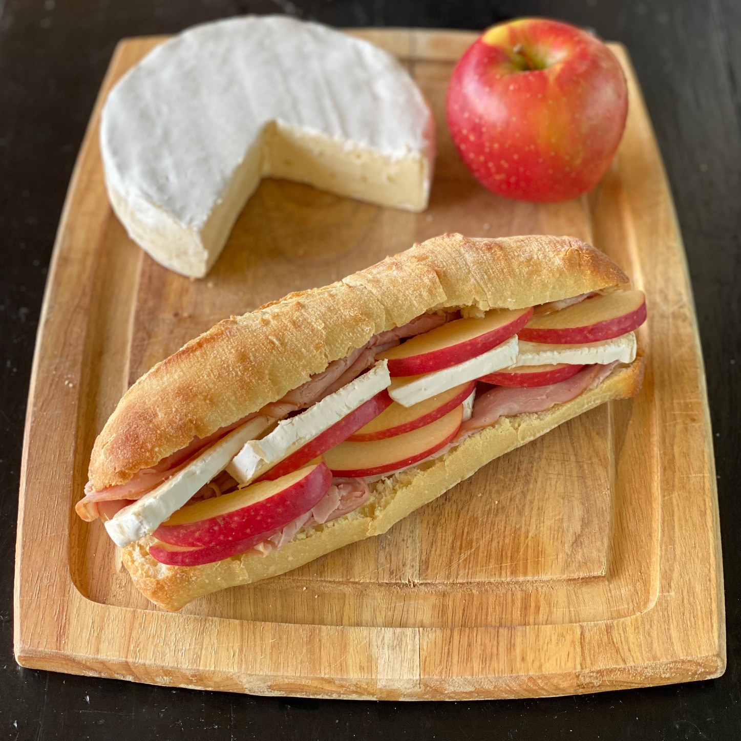 Evercrisp Apple, Ham & Brie Sandwiches Weavers Orchard