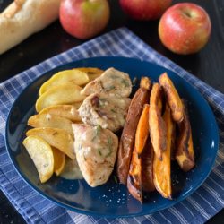 Apple Cider & Sautéed Apple Chicken Apple-cider-chicken