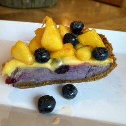 Blueberry Custard Pie with Peach Lemon Curd blueberry-custard-peach-pie-2