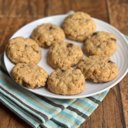 Chocolate Chip Oatmeal Peanut Butter Cookies Chocolate-Chip-PB-Cookies