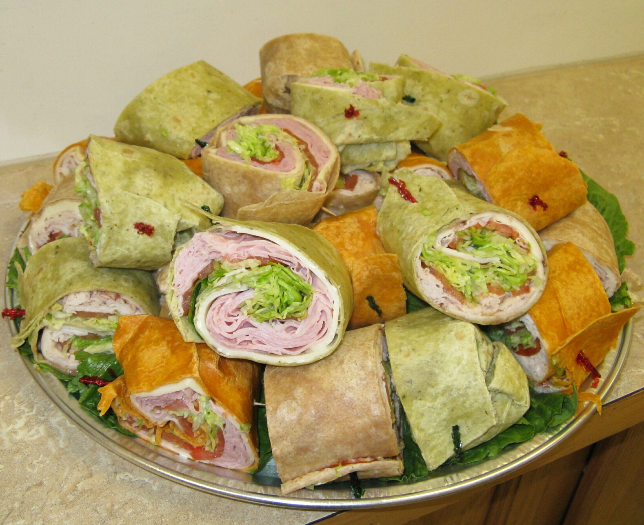 sandwich wraps for sale from the deli