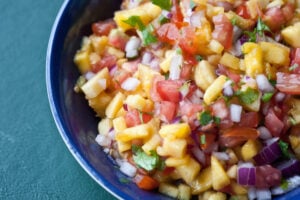 peach salsa or pico de gallo