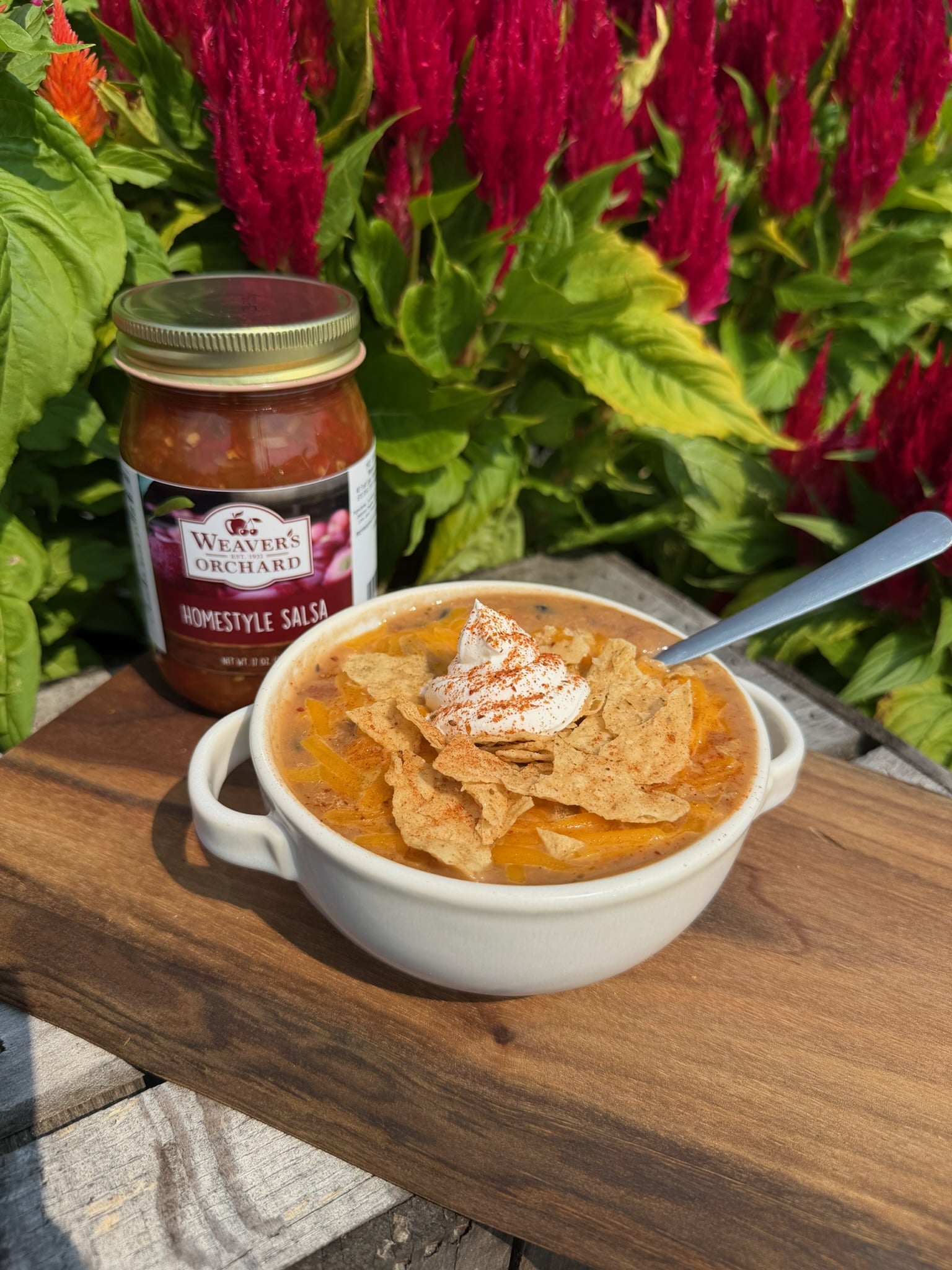 peach salsa or pico de gallo
